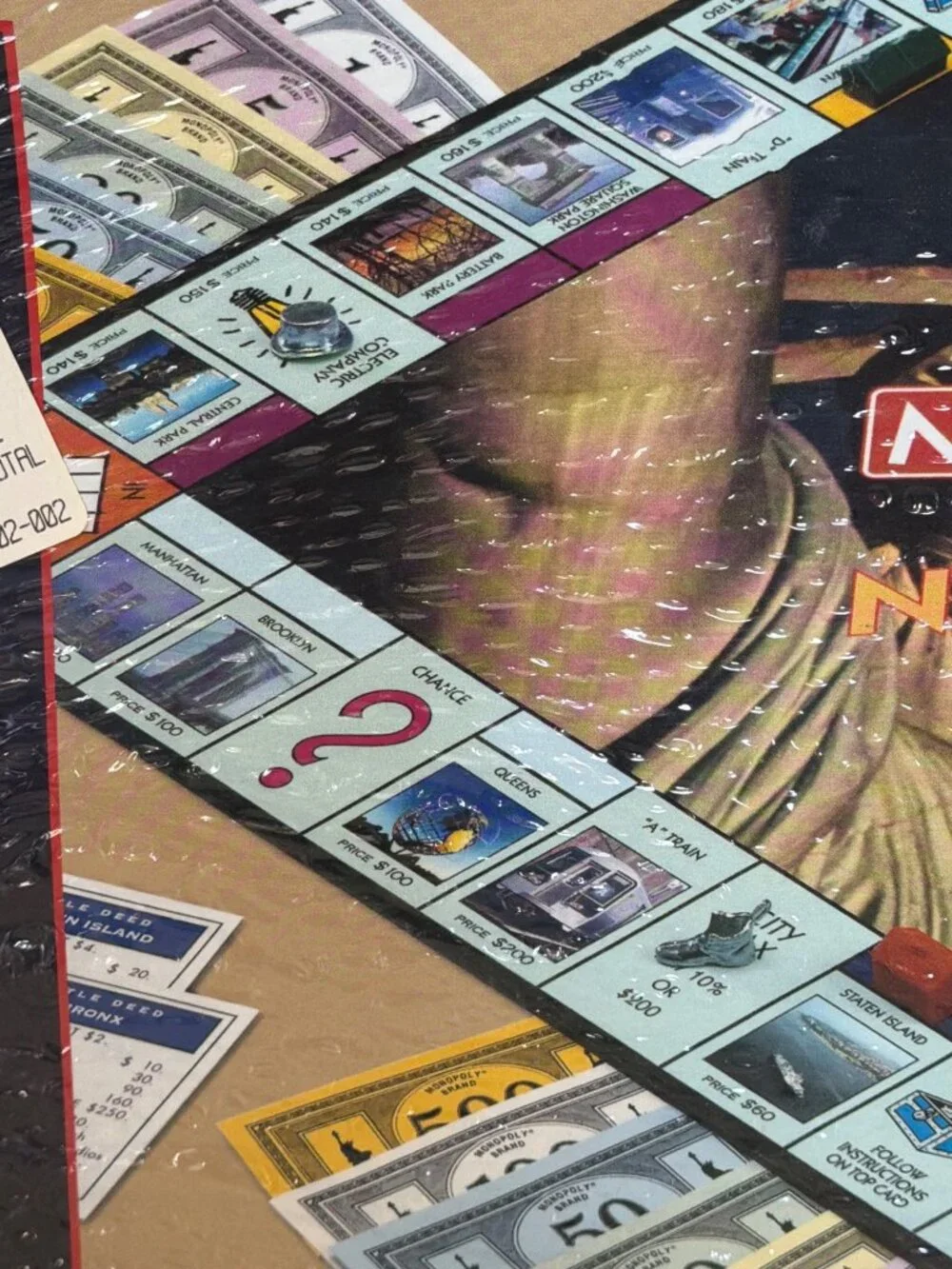 1998 Monopoly New York City Edition Board Game Statue of Liberty Box NEW Sealed